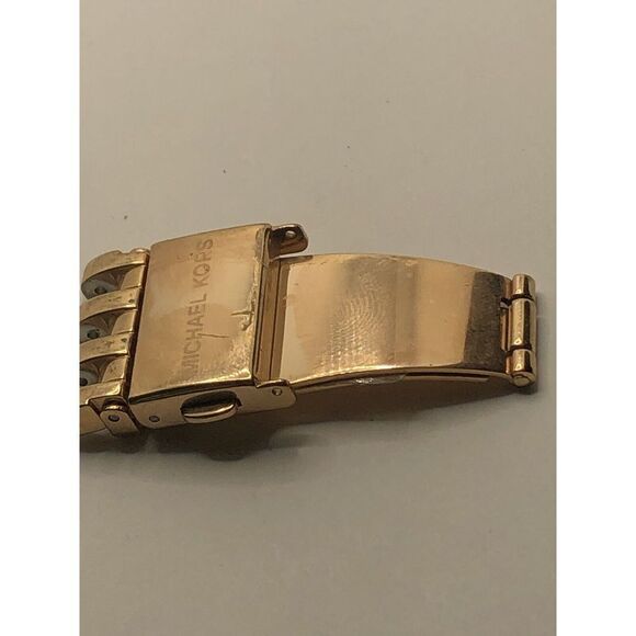 Michael Kors Watch Parts Links Clasp Only RoseGold-Tone 20mm PJ360 - Picture 2 of 8